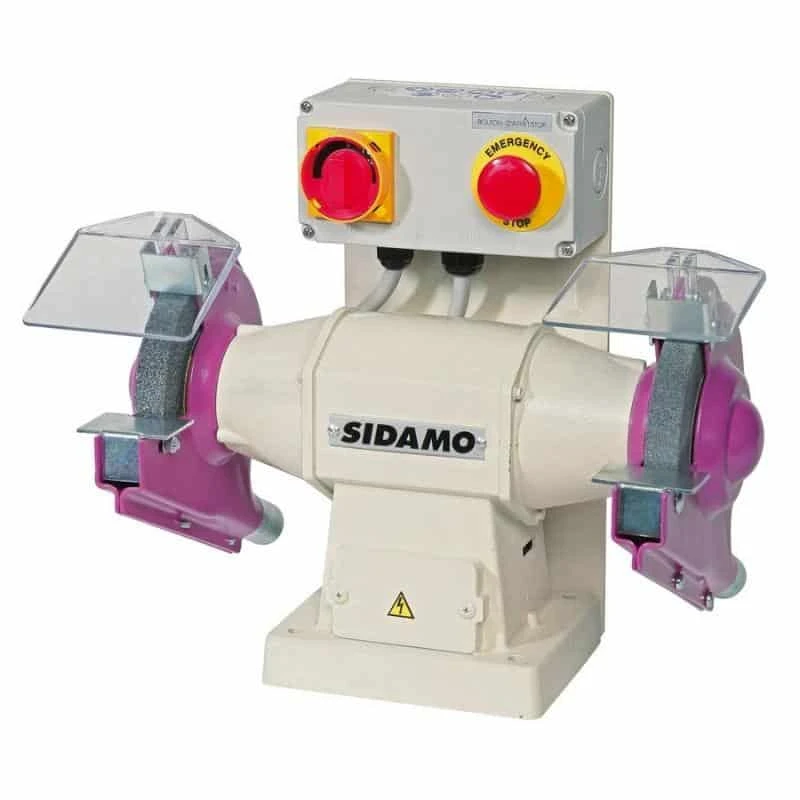 SIDAMO Touret à Meuler 119 M-M/D.150 / 400 V Tri - 20113002 1 SIDAMO Touret à Meuler 119 M-M/D.150 / 400 V Tri - 20113002