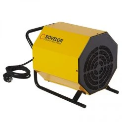 SOVELOR Chauffage électrique Portable Air Pulsé 3.3Kw - C3