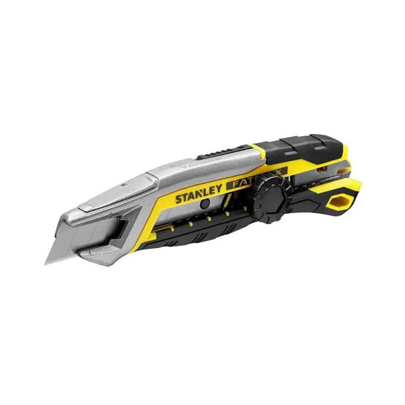 STANLEY Cutter 18mm Quick Snap FatMax Molette Crantée - FMHT10592-0 1 STANLEY Cutter 18mm Quick Snap FatMax Molette Crantée - FMHT10592-0