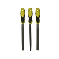 STANLEY Jeu De 3 Limes Mi-douces 200mm - 0-22-464