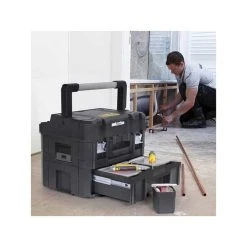 STANLEY Mallette TSTAK I FatMax Avec Organisateur - FMST1-71967 5 STANLEY Mallette TSTAK I FatMax Avec Organisateur - FMST1-71967 -BESSEY shop stanley mallette tstak i fatmax avec organisateur fmst1 71967 2