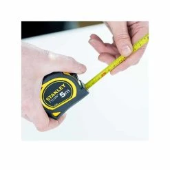 STANLEY Mètre Ruban Bimatière Tylon 5m - 1-30-697 -BESSEY shop stanley metre ruban bimatiere tylon 5m 1 30 697 4