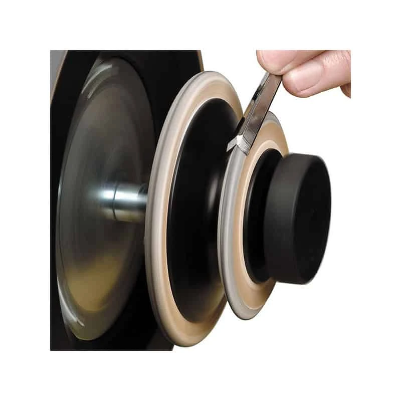 TORMEK Disque De Démorfilage Profilé En Cuir - LA-120 1 TORMEK Disque De Démorfilage Profilé En Cuir - LA-120